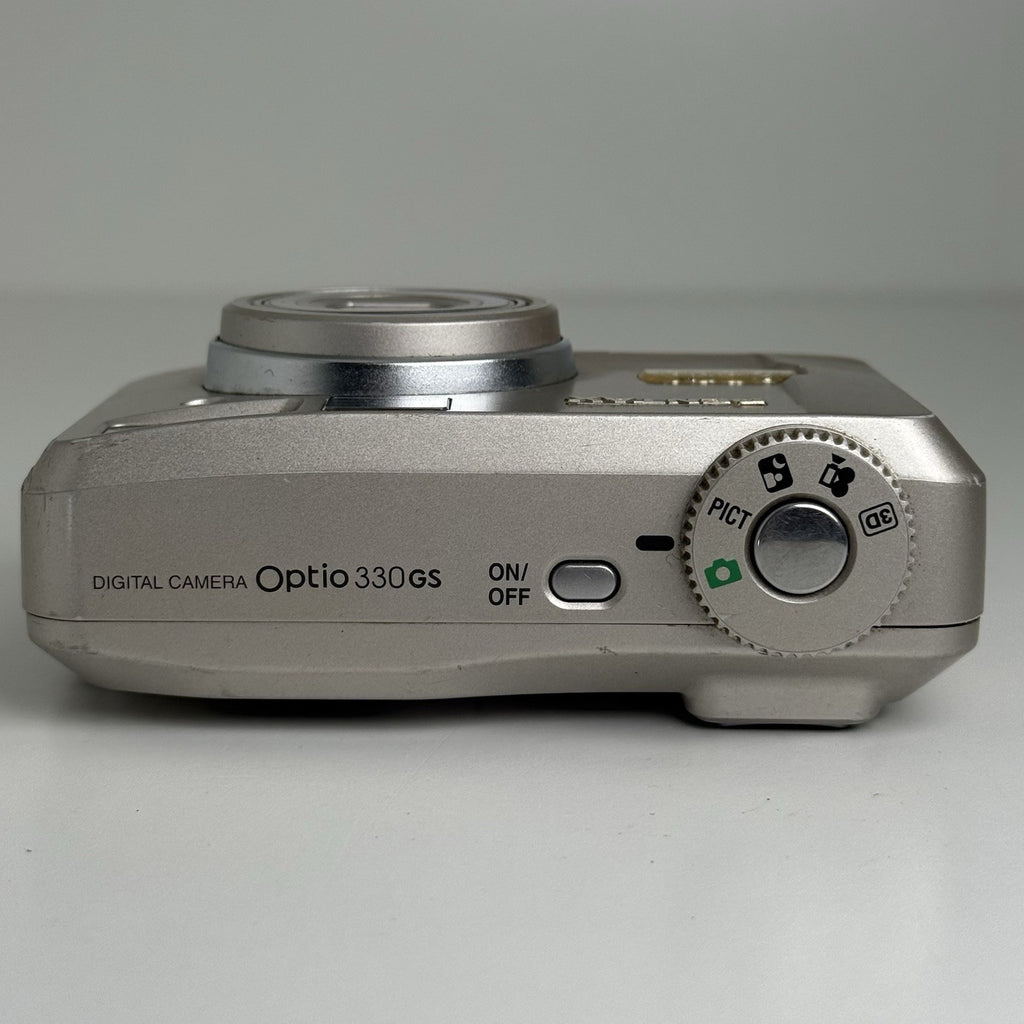 Pentax Optio 330GS Gold Compact Digital Camera FOR PARTS ONLY!