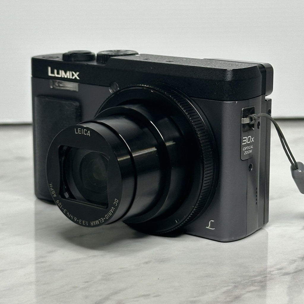 Panasonic Lumix DMC-TZ90 Black Silver Digital Camera