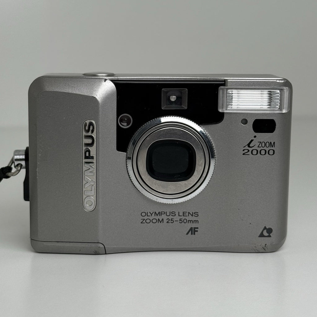 Olympus iZoom 2000 Silver Compact Film Camera