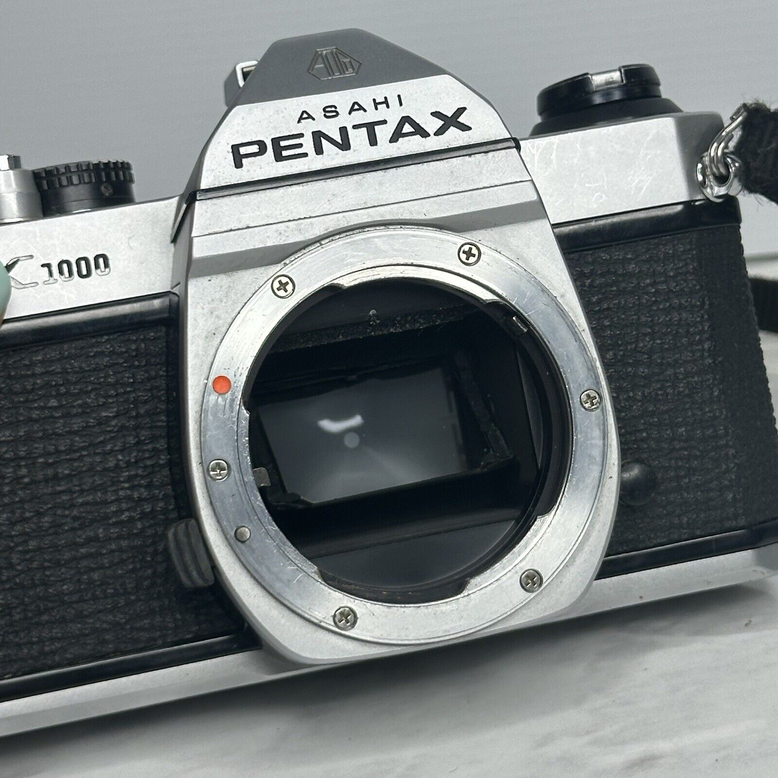 Pentax K1000 Black Silver 35mm Film Camera + 3 Lenses