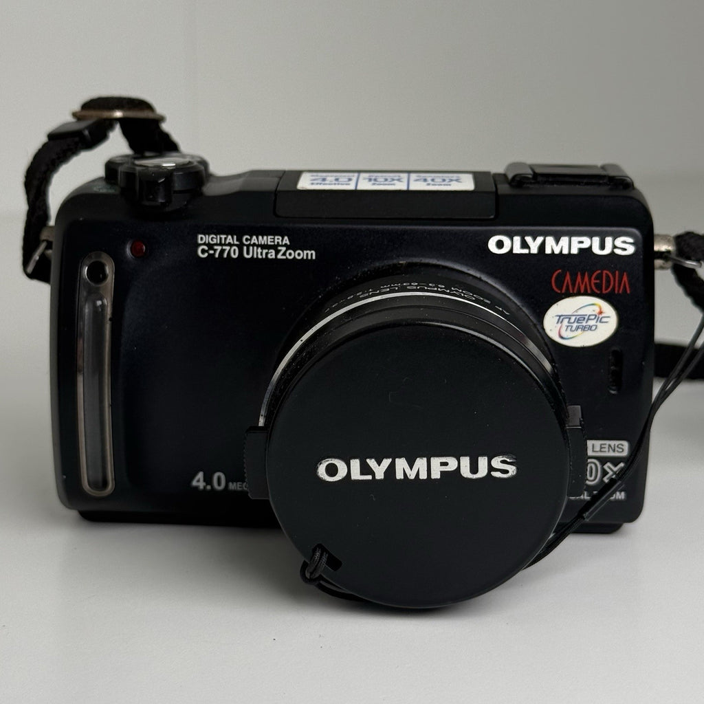Olympus Camedia C-770 Ultra Zoom Black Compact Digital Camera