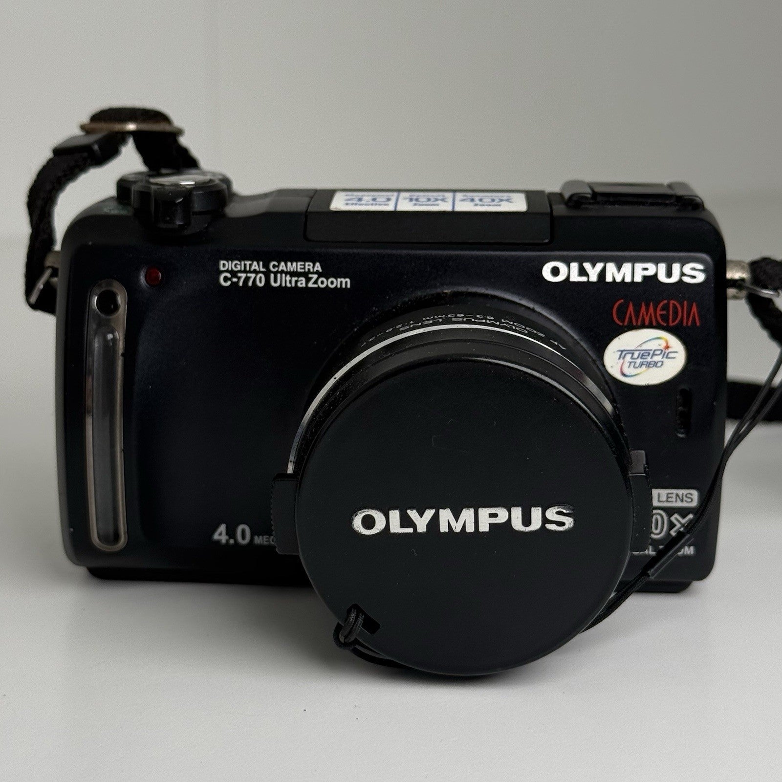 Olympus Camedia C-770 Ultra Zoom Black Compact Digital Camera