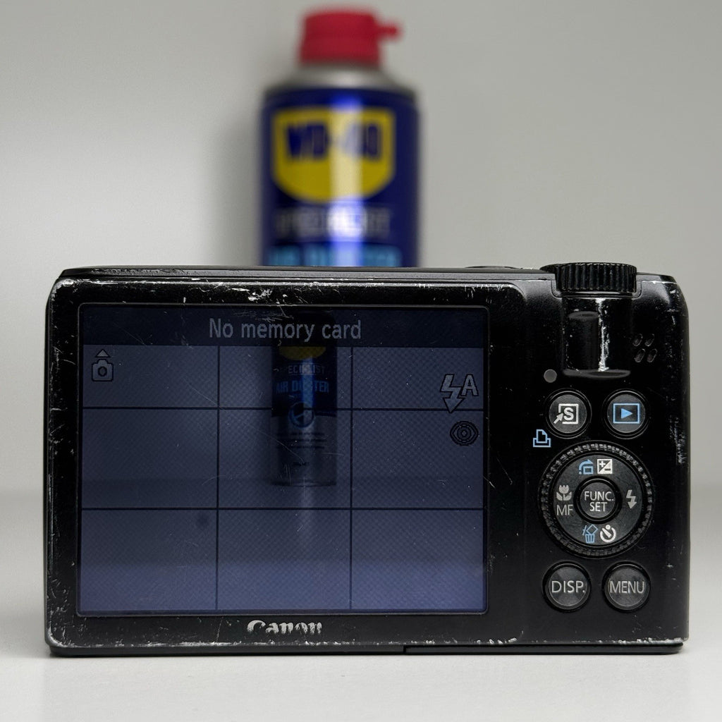 Canon PowerShot S90 Black Compact Digital Camera + Charger