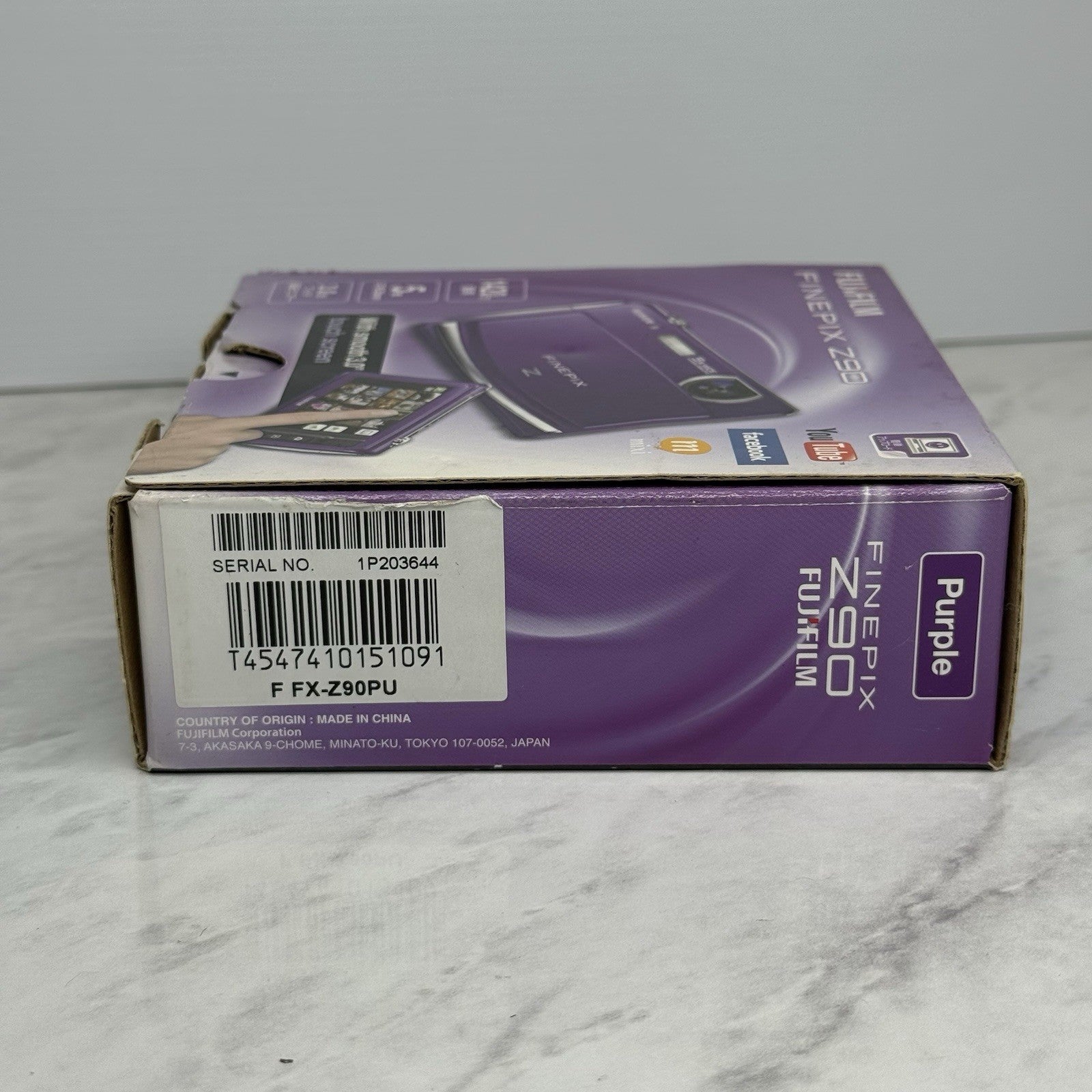 Fujifilm FinePix Z90 Purple Digital Camera