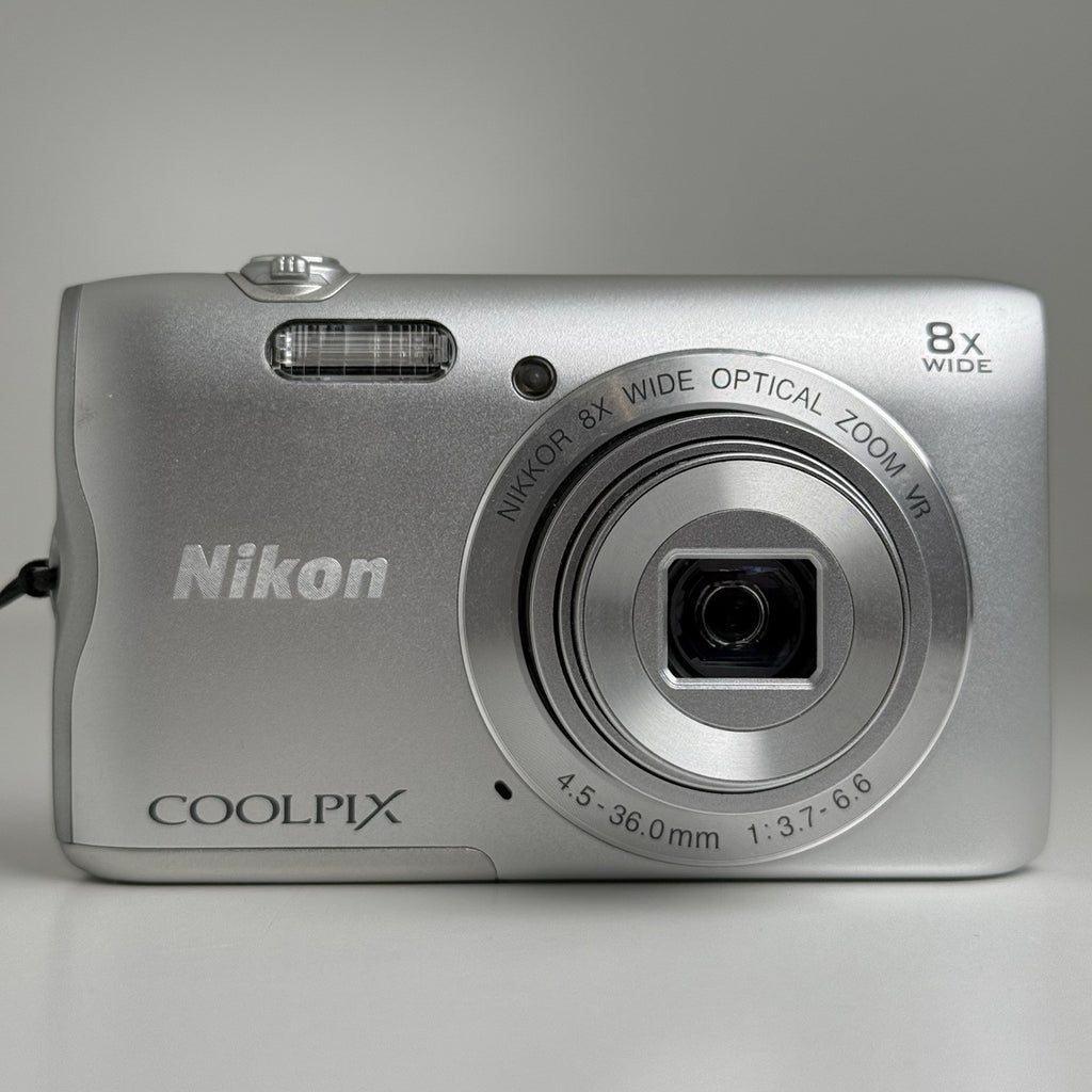 Nikon Coolpix A300 Silver Compact Digital Camera