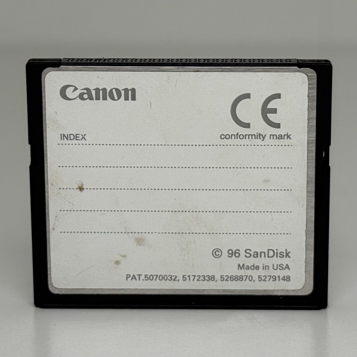 Canon 2MB FC-2M CF Compact Flash Memory Card GENUINE