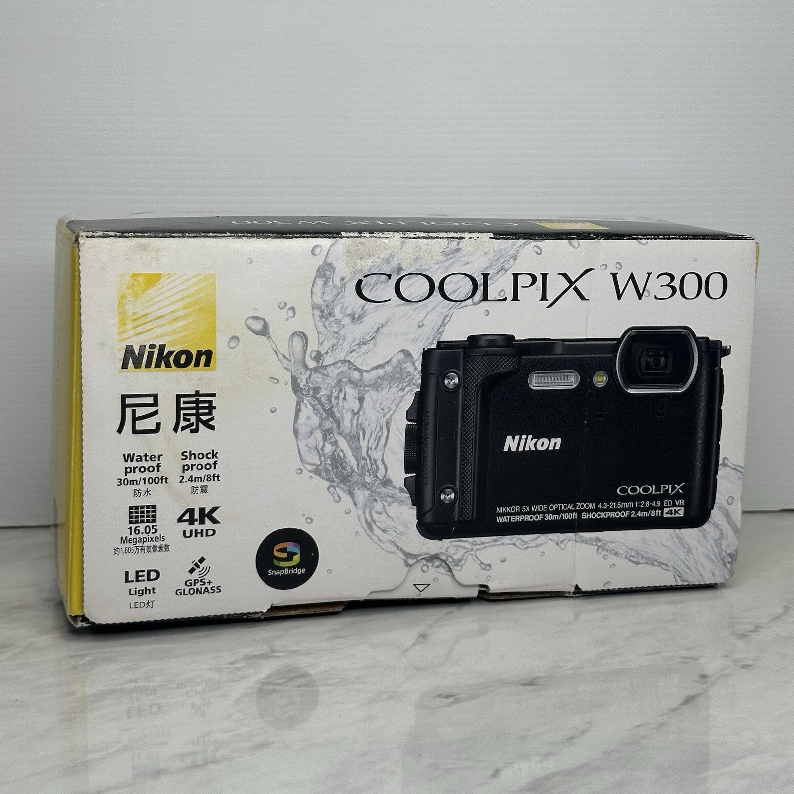 Nikon Coolpix W300 Waterproof Shockproof 4K Compact Digital Camera