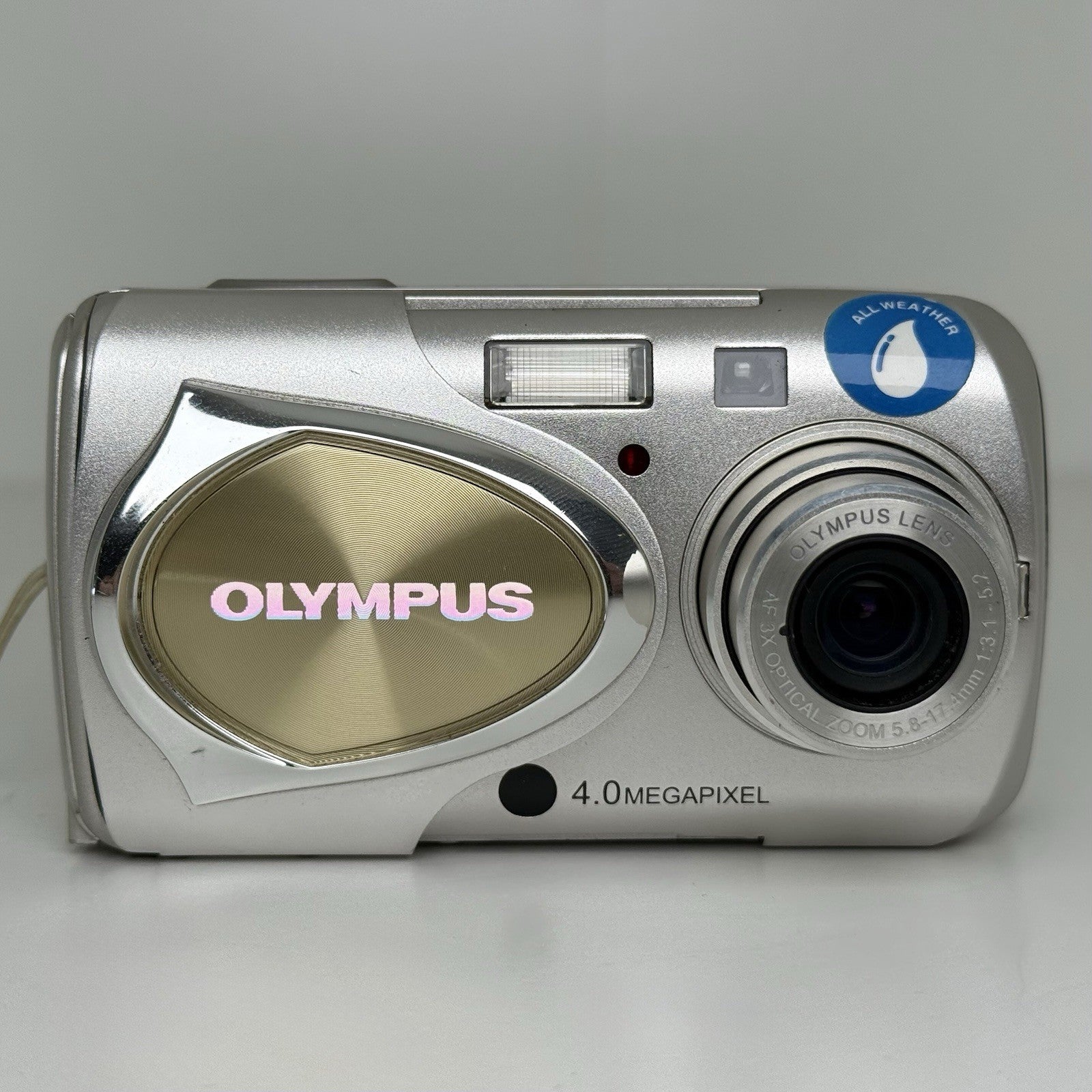 Olympus Stylus 400 Silver Compact Digital Camera