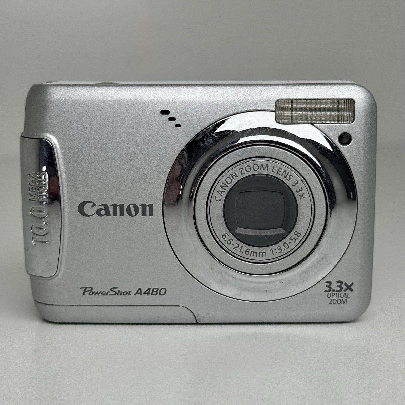 Canon Power Shot A480 Silver Compact Digital Camera