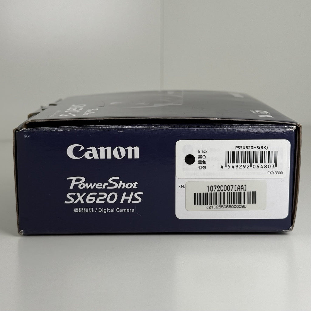 Canon PowerShot SX620 HS Black Compact Digital Camera + Box