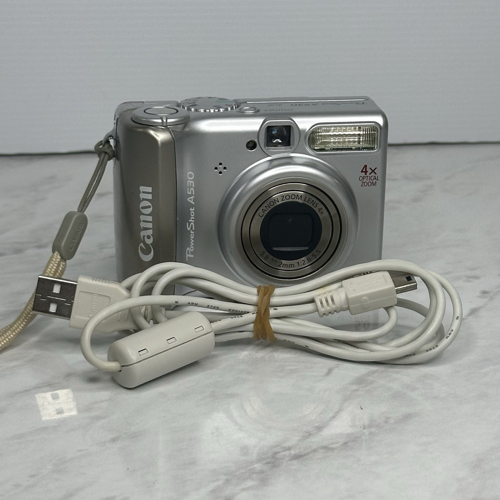 Canon PowerShot A530 Silver Compact Digital Camera