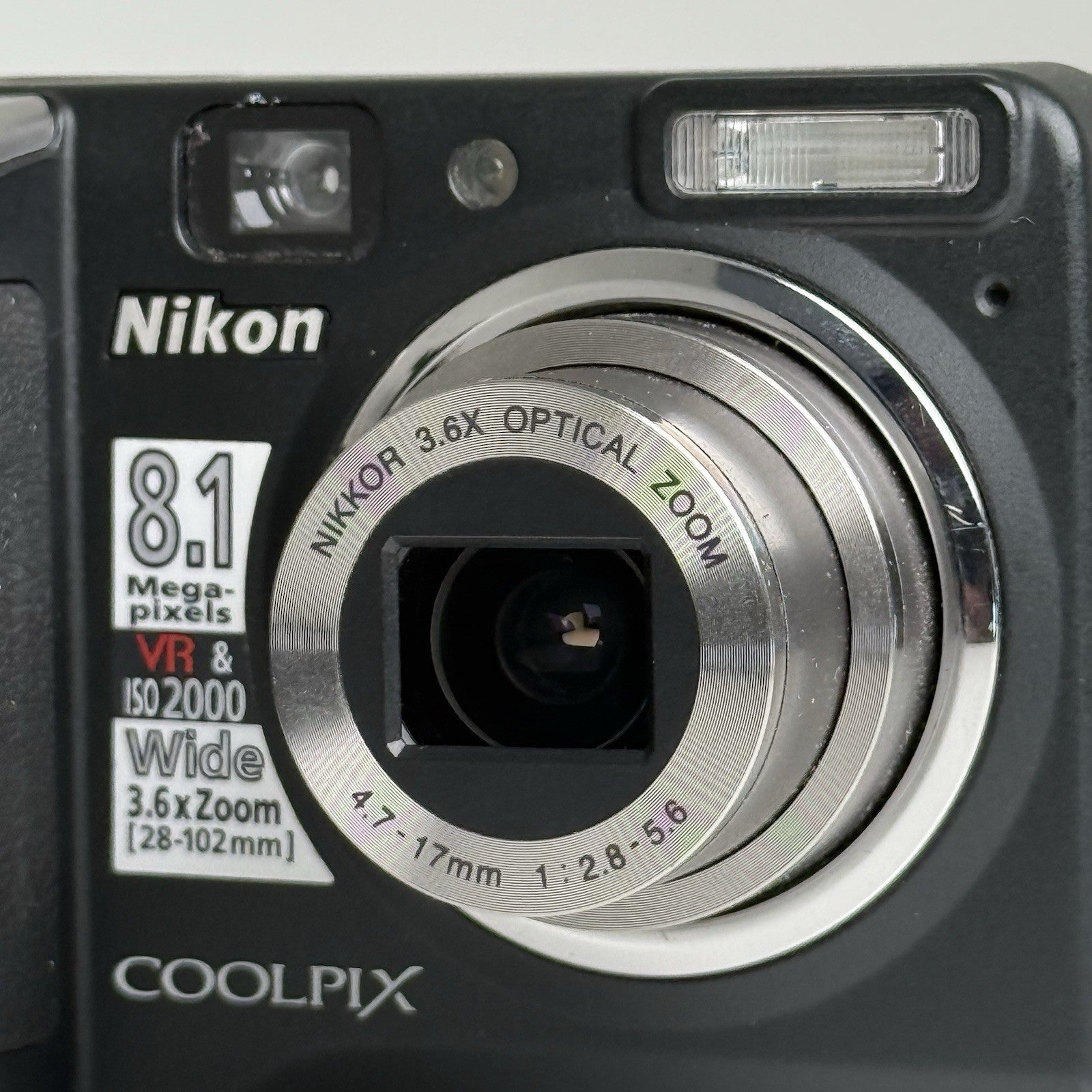 Nikon Coolpix P50 Black Compact Digital Camera