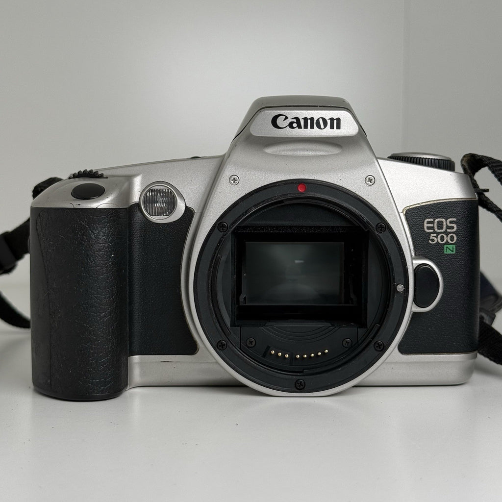 Canon EOS 500n 35mm SLR Film Camera with Canon 28-80mm Lens