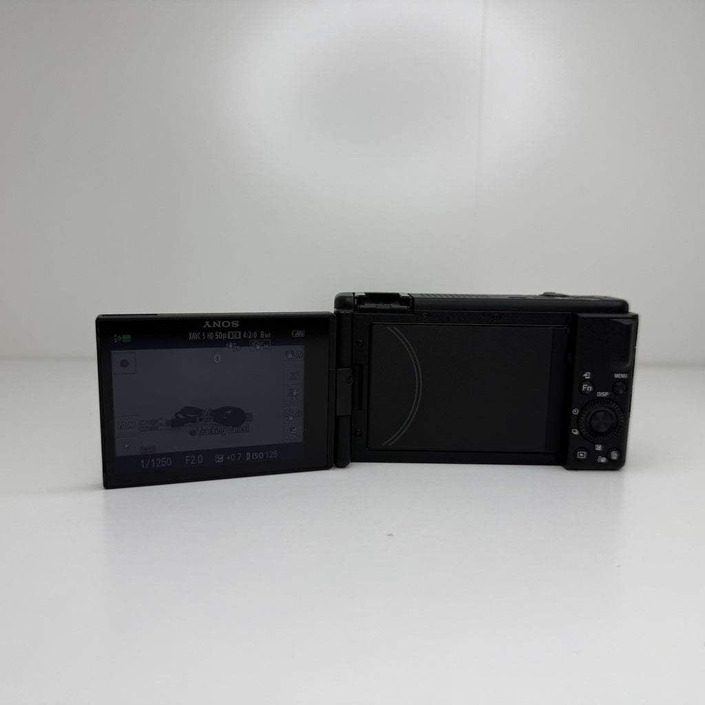 Sony ZV-1F Black Compact 4K Digital Vlogging Camera