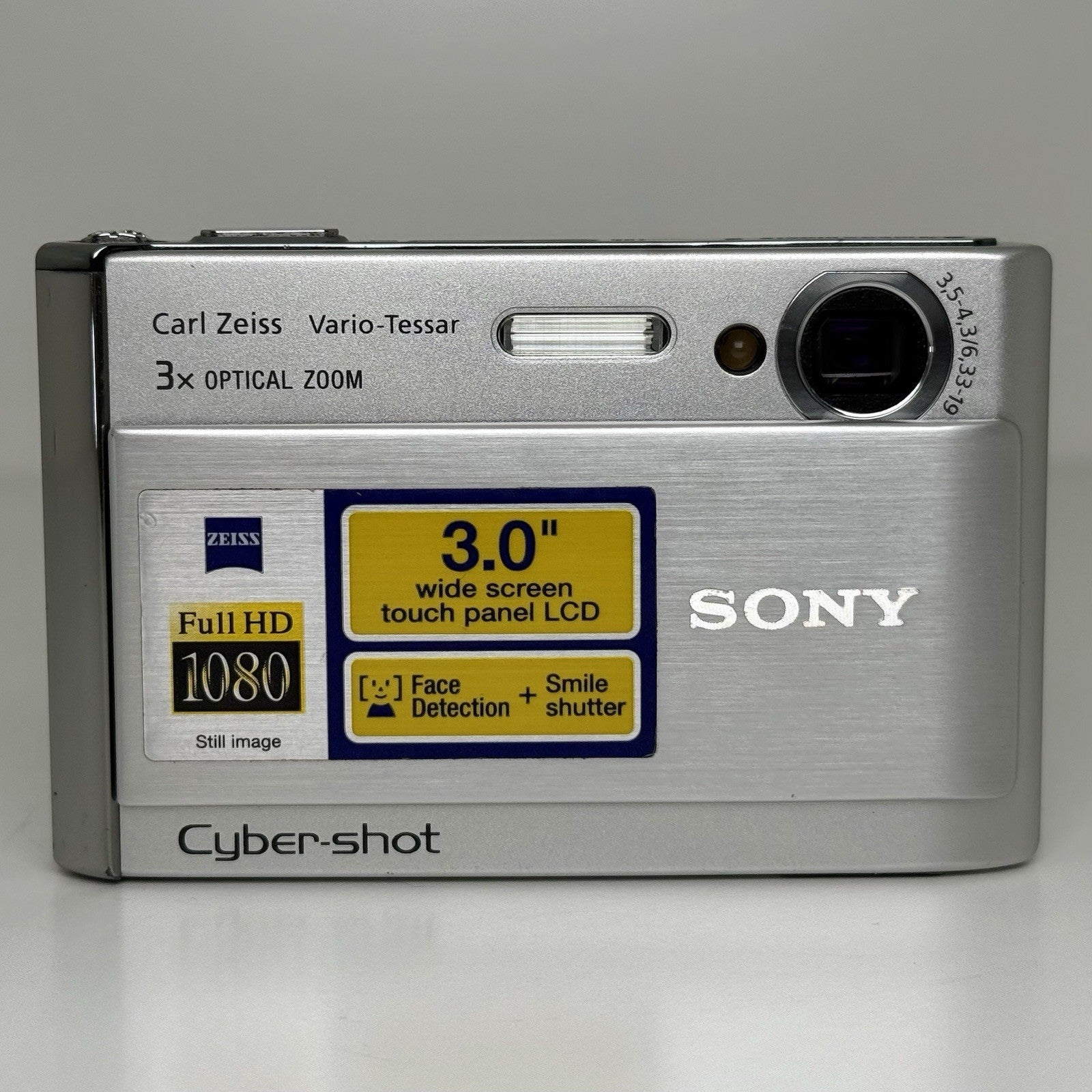 Sony CyberShot DSC-T70 Silver Compact Digital Camera
