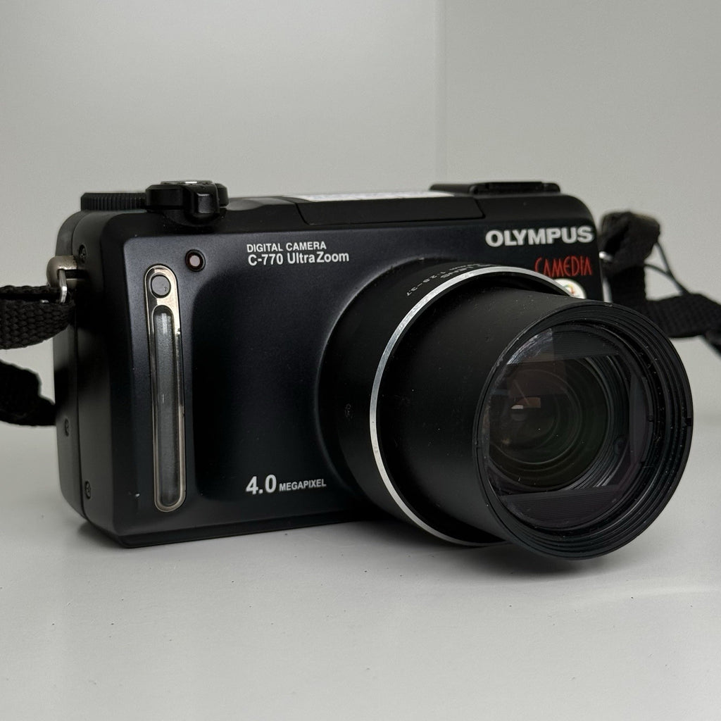 Olympus Camedia C-770 Ultra Zoom Black Compact Digital Camera