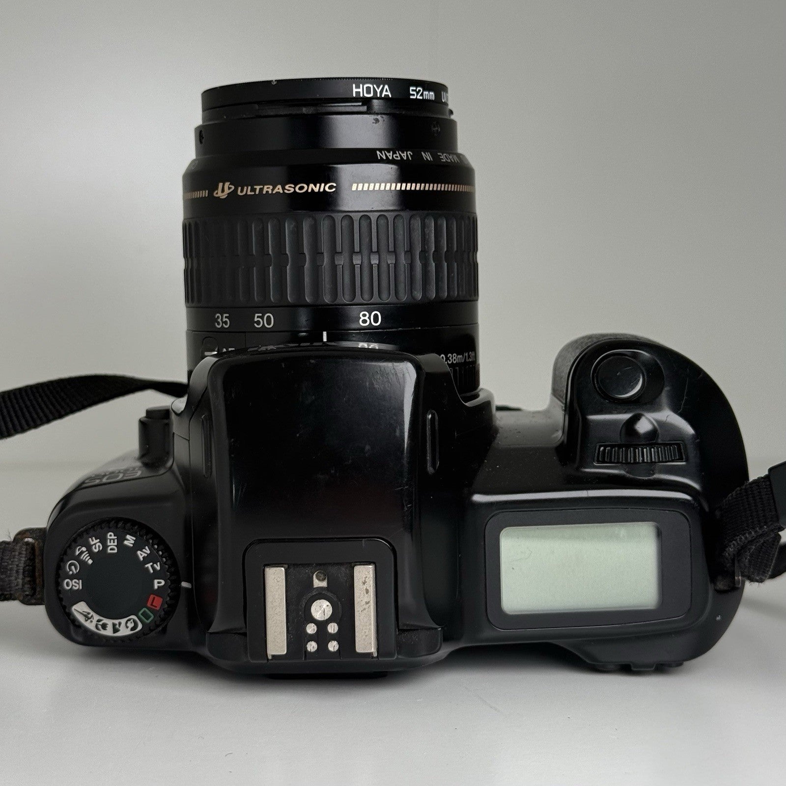 Canon EOS 1000 S 35mm SLR Film Camera & Canon 35-80mm Lens UNTESTED