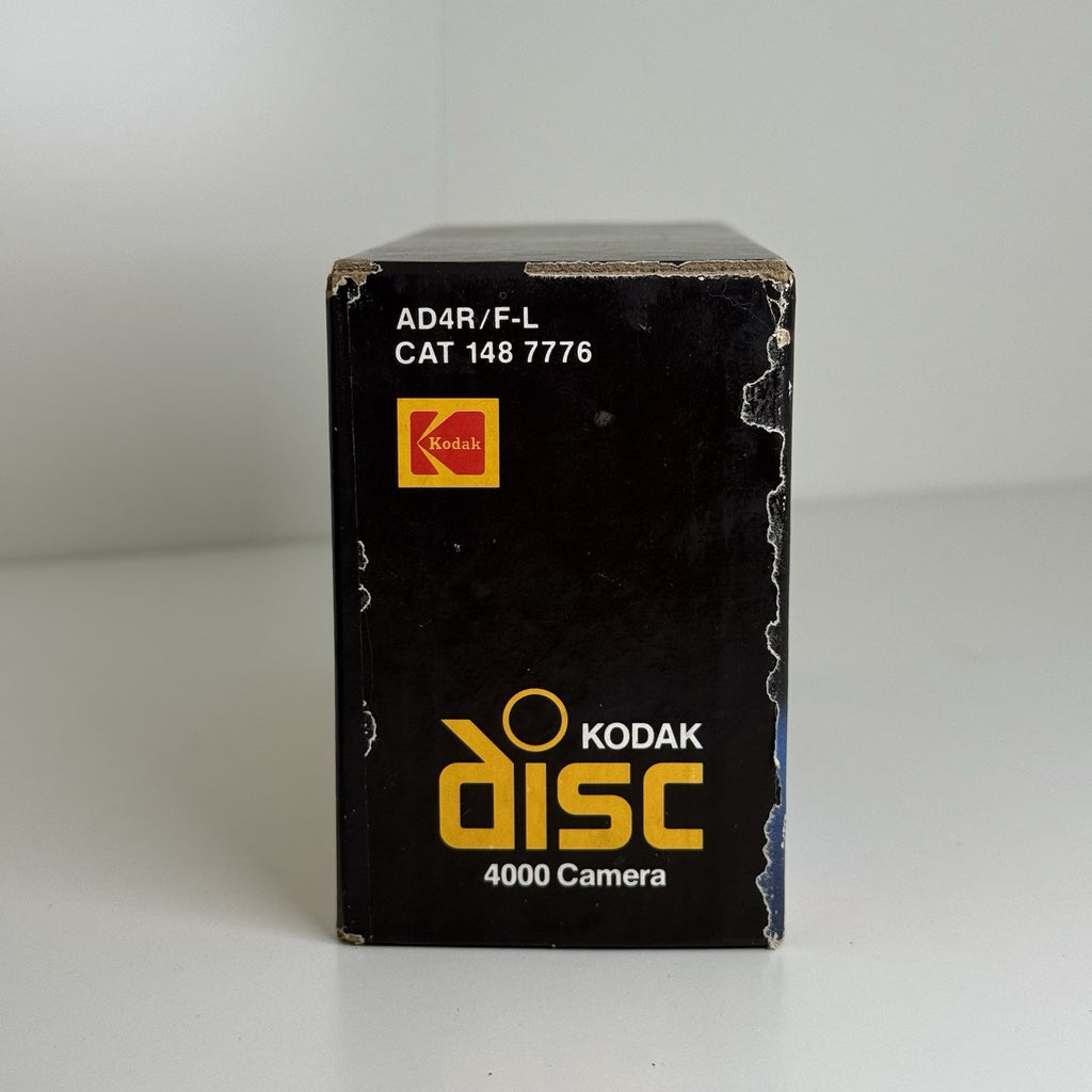 Kodak Disc 4000 Silver Compact Disc Camera with Disc Film & Box