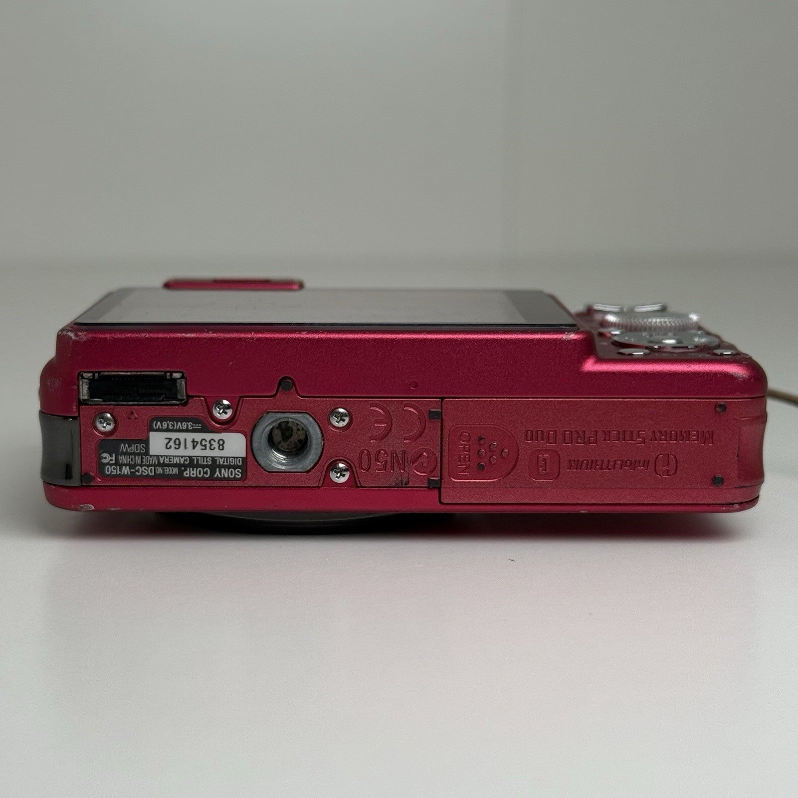 Sony CyberShot DSC-W150 Red Compact Digital Camera