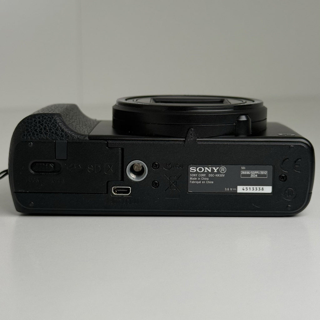 Sony CyberShot DSC-HX50V Black Compact Digital Camera