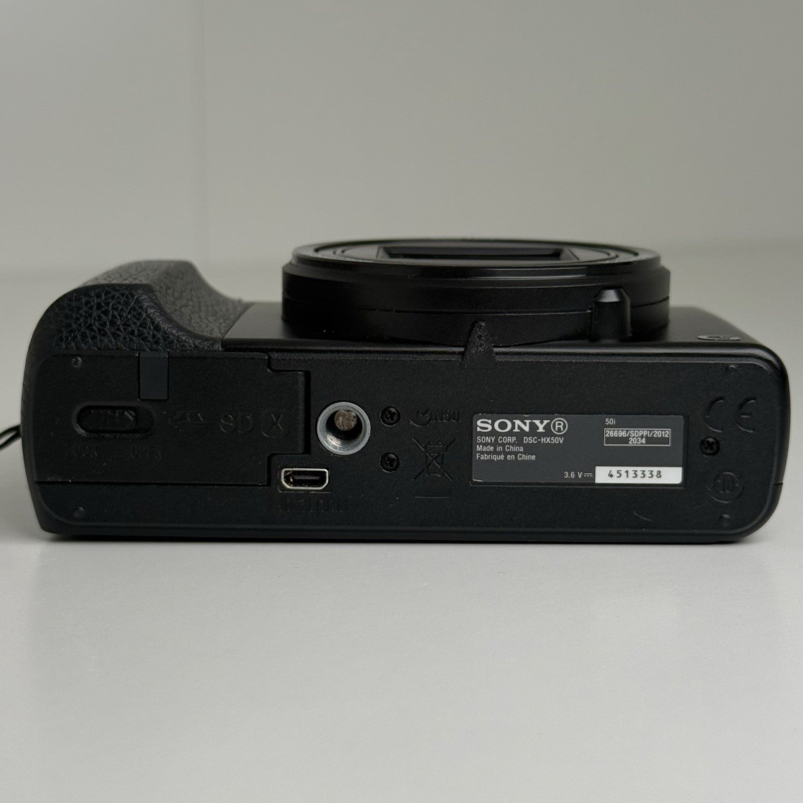 Sony CyberShot DSC-HX50V Black Compact Digital Camera