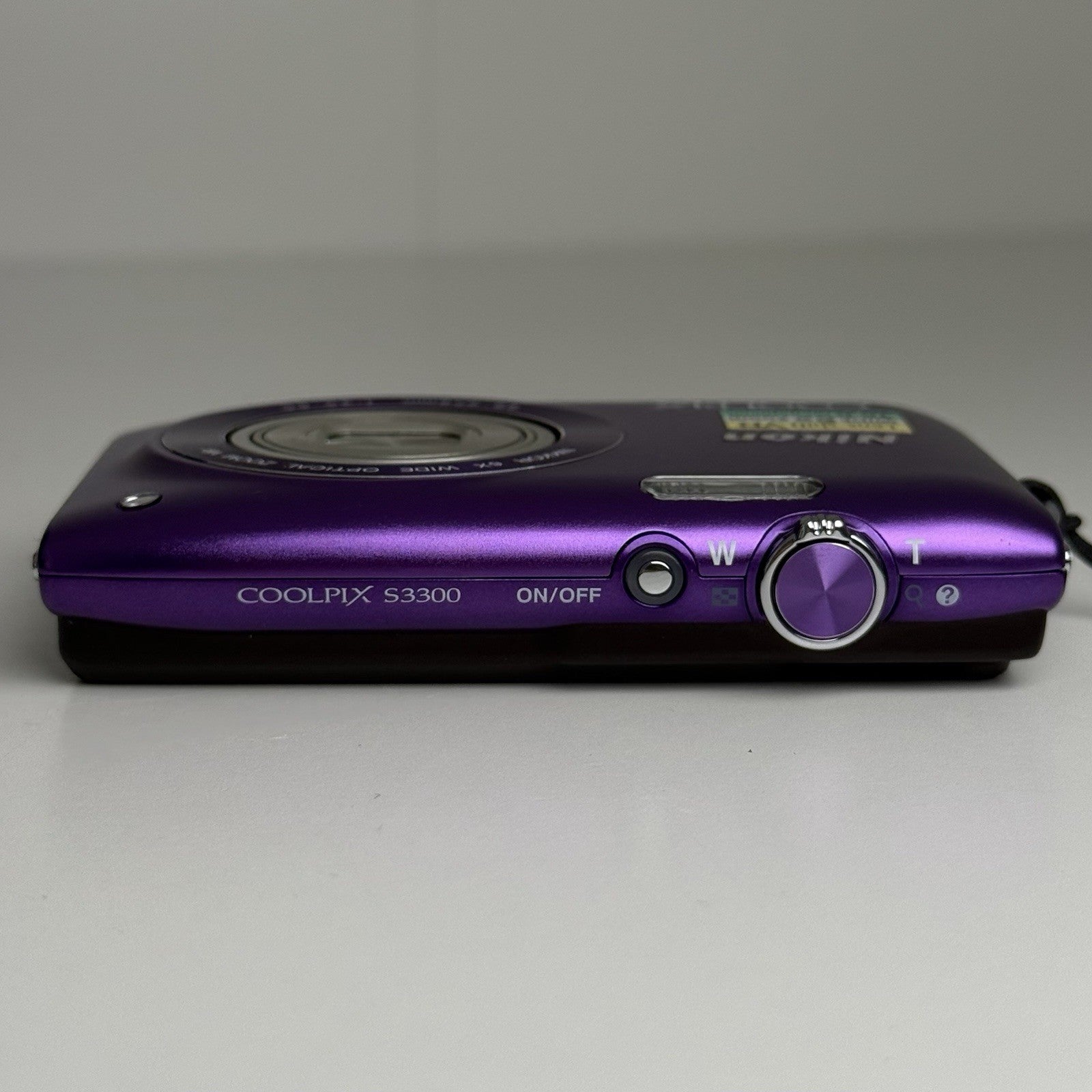 Nikon Coolpix S3300 Purple Compact Digital Camera + Battery