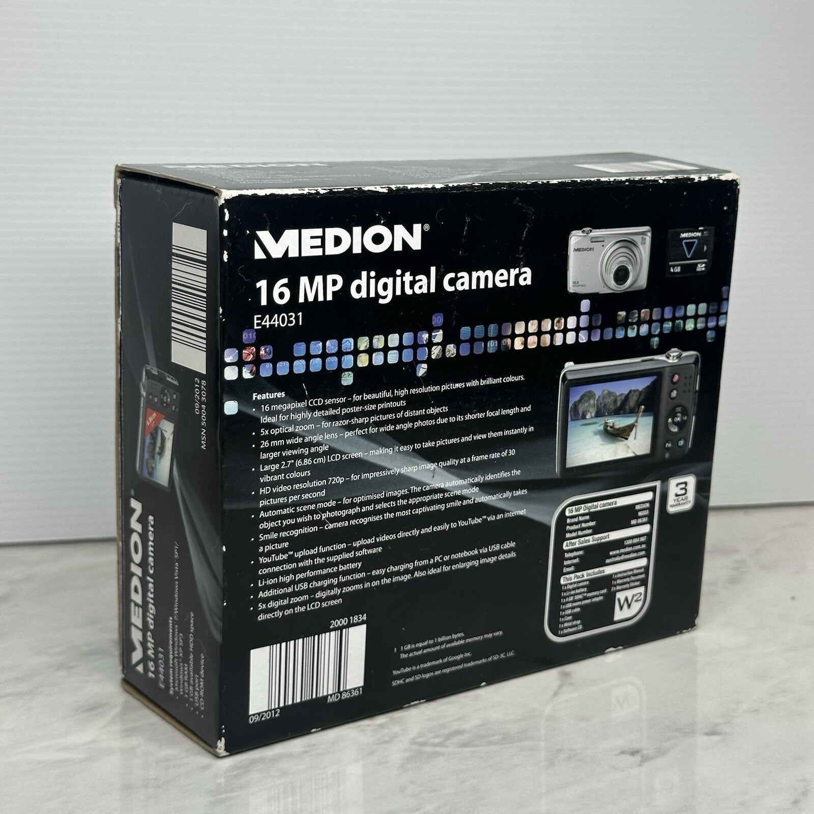 Medion MD 86361 Silver Digital Camera