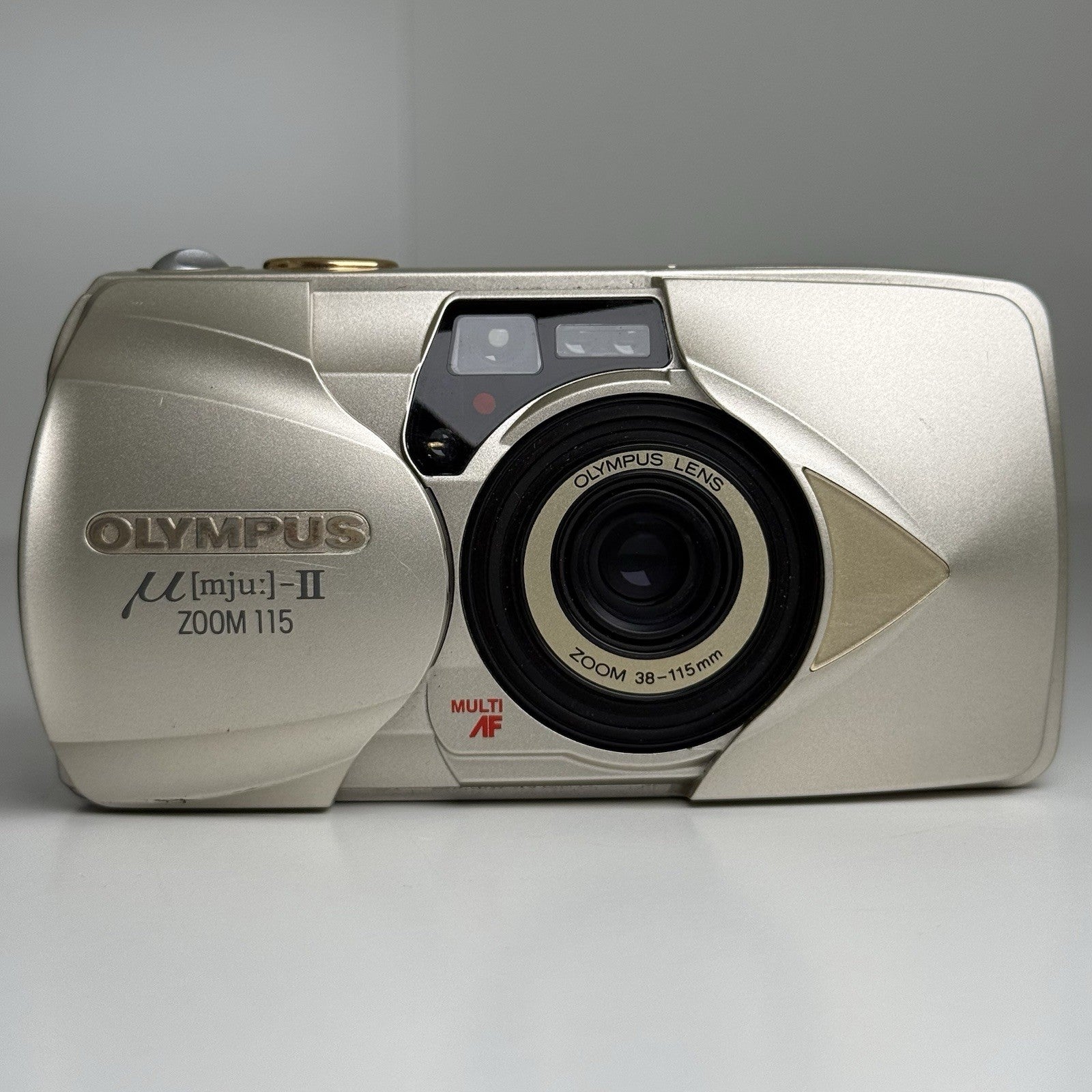 Olympus mju-II Zoom 115 Gold 35mm Film Camera
