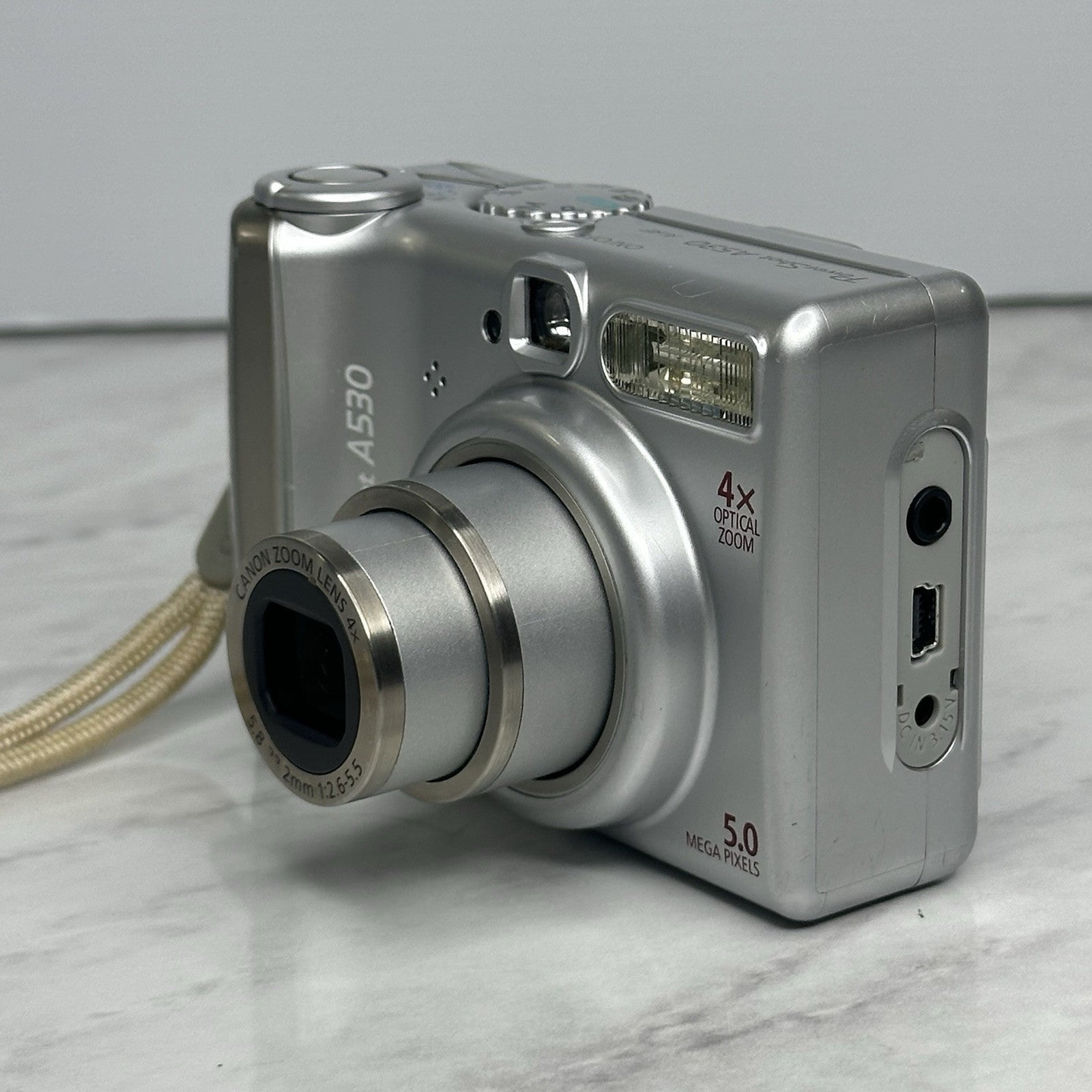 Canon PowerShot A530 Silver Compact Digital Camera