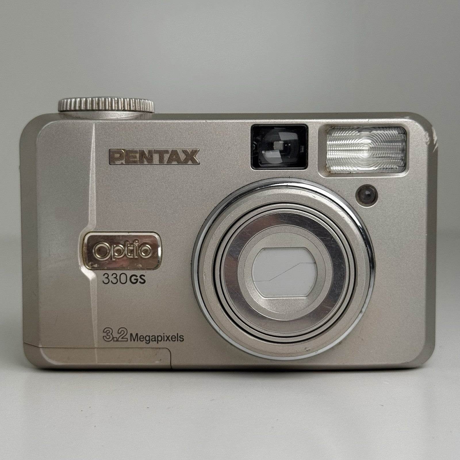 Pentax Optio 330GS Gold Compact Digital Camera FOR PARTS ONLY!