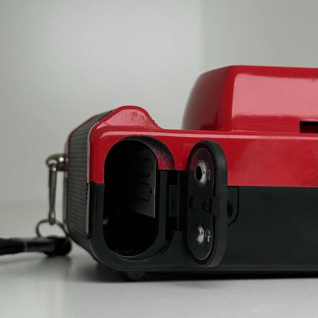 Hanimex 35 FX Red Compact 35mm Film Camera Point & Shoot