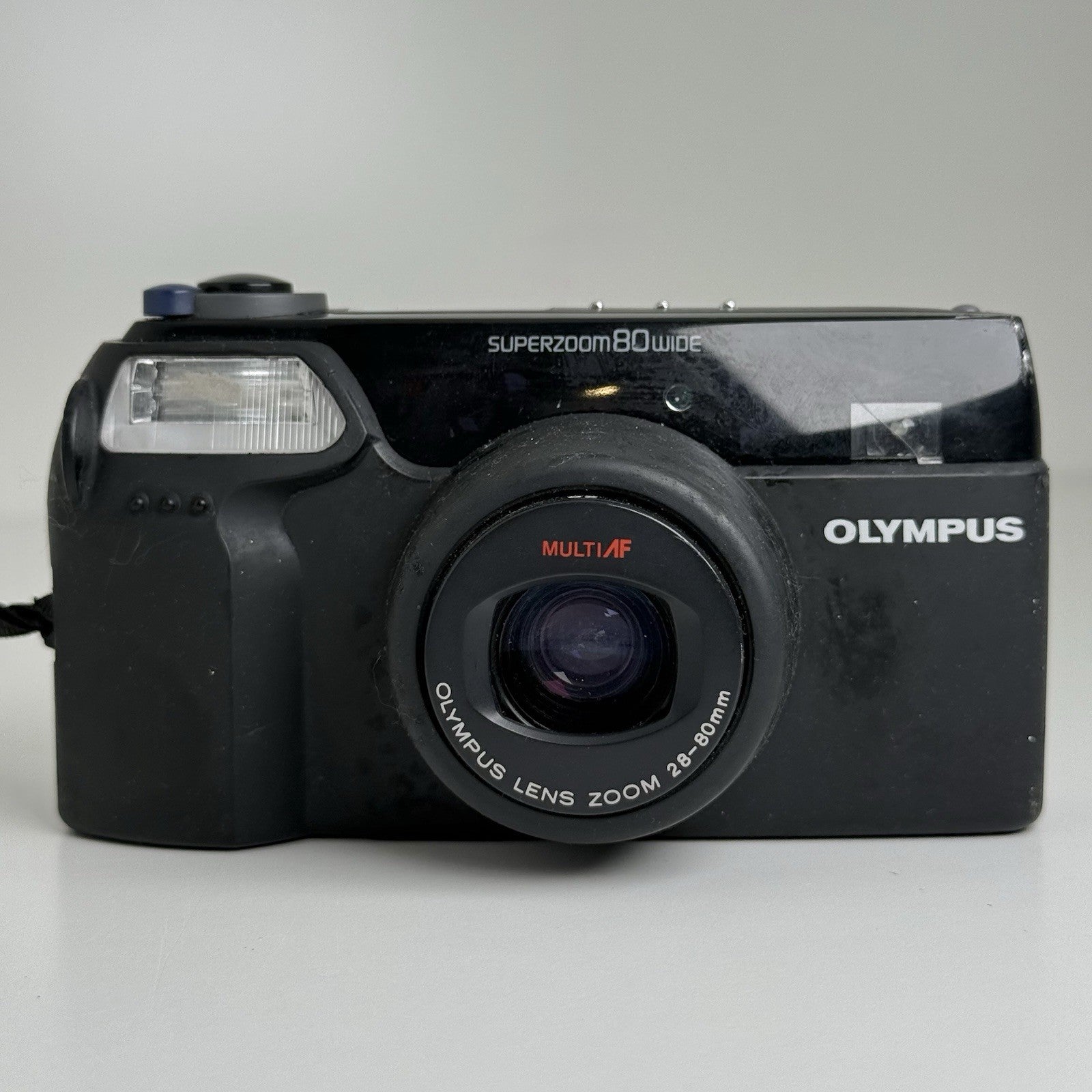 Olympus Superzoom 80 Wide 35mm Film Camera FOR PARTS ONLY!