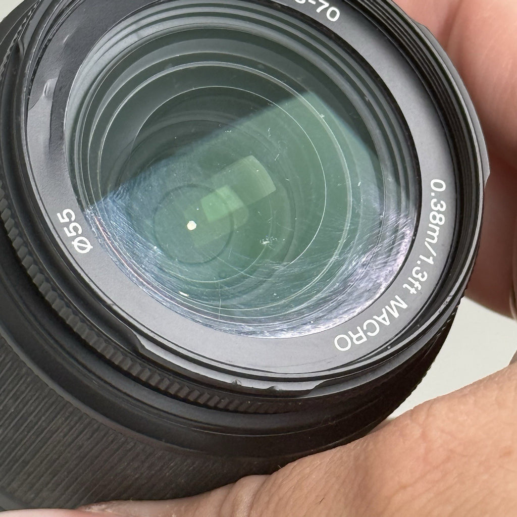 Sony DT 18-70mm f/3.5-5.6 Macro Zoom Lens Black A Mount