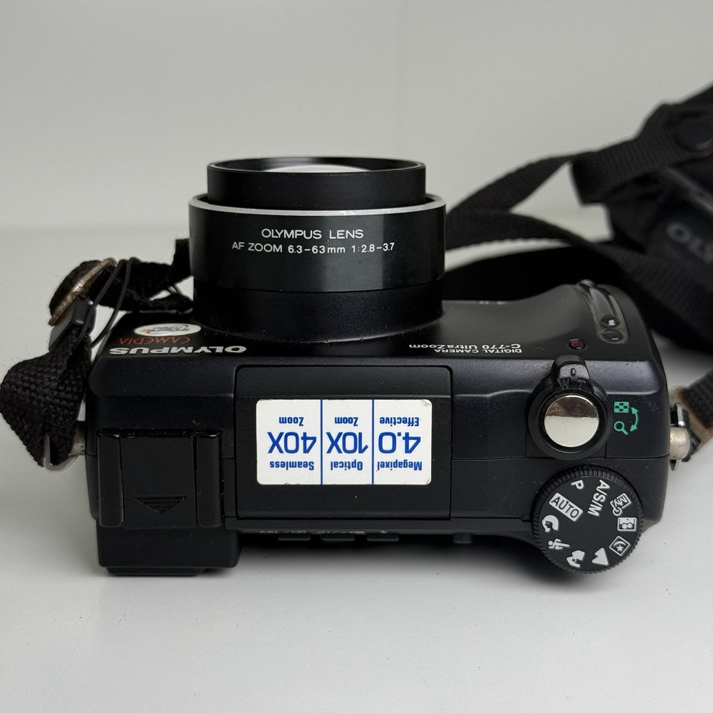 Olympus Camedia C-770 Ultra Zoom Black Compact Digital Camera