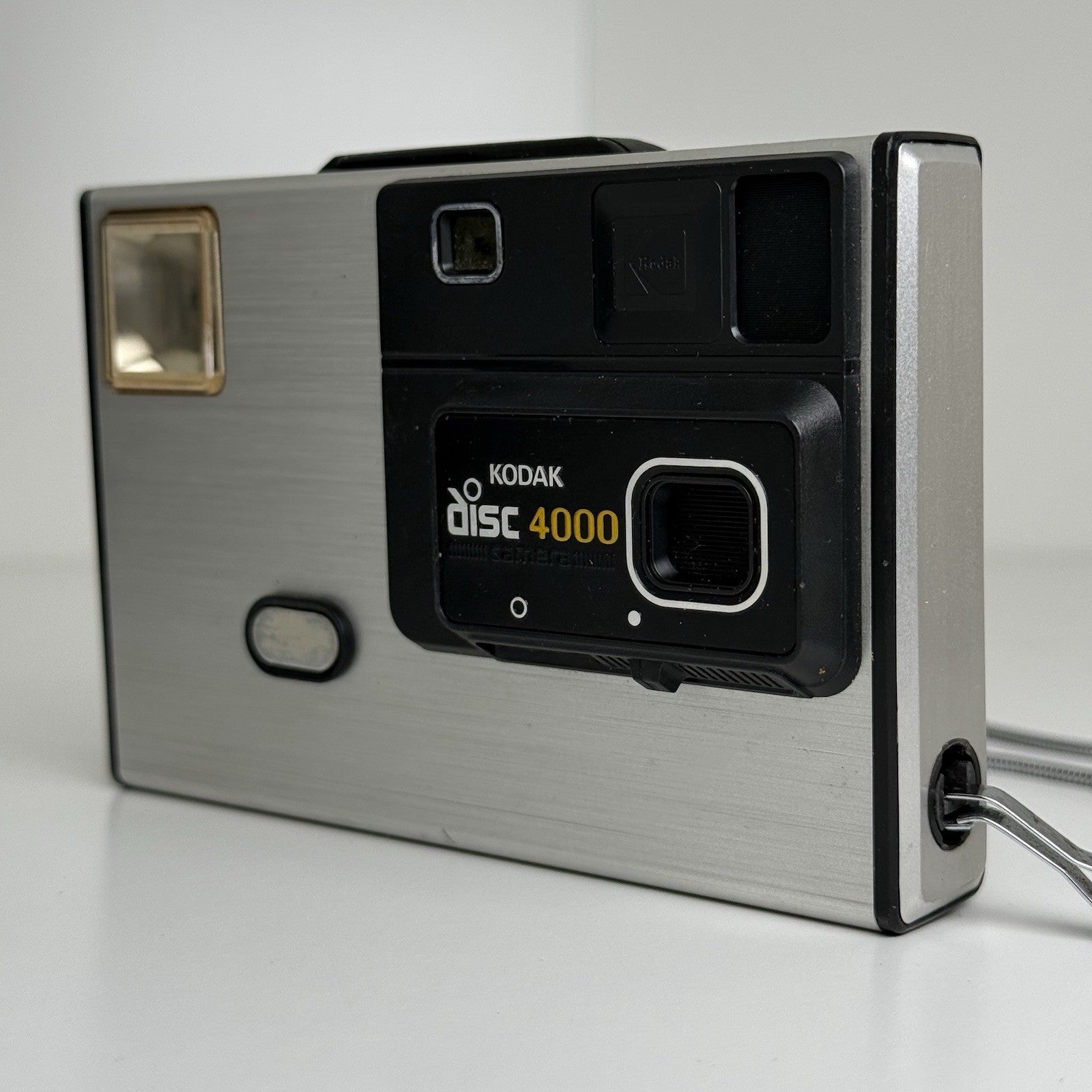 Kodak Disc 4000 Silver Compact Disc Camera with Disc Film & Box