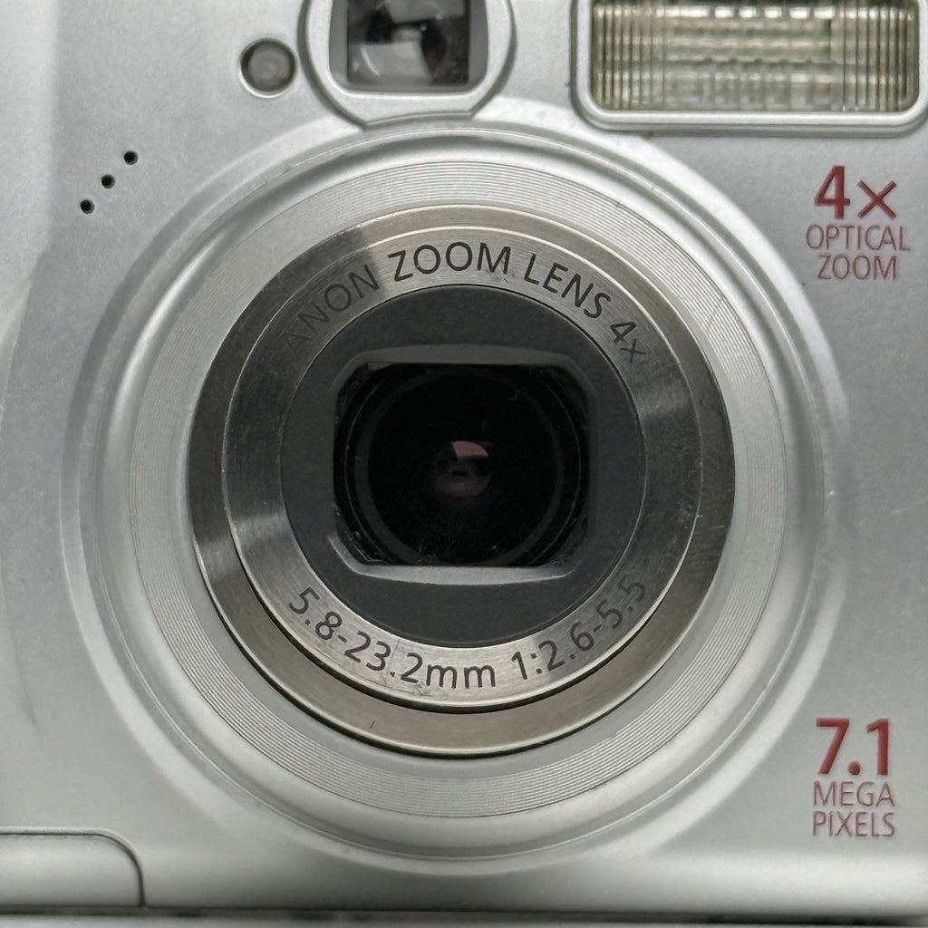 Canon Powershot A550 Silver Compact Digital Camera