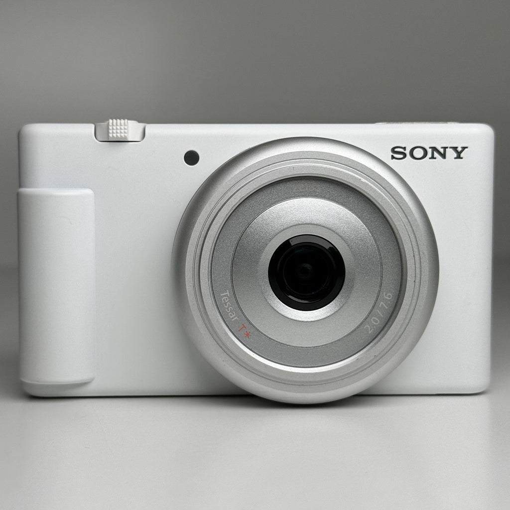 Sony ZV-1F White Compact Digital Vlog Camera with Box + More
