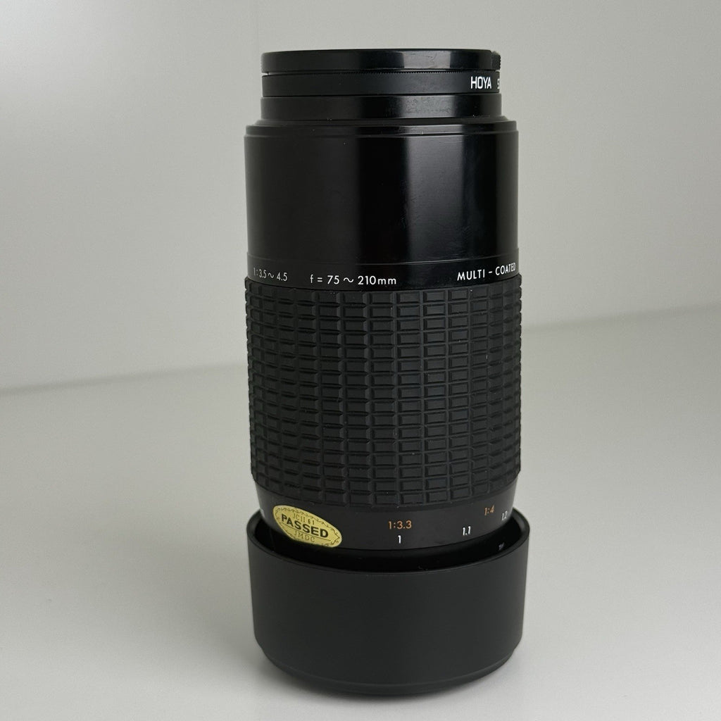 Sigma Zoom-K III 75–300mm f/3.5–4.5 Macro Multi-Coated Lens Black MARKS ON LENS!