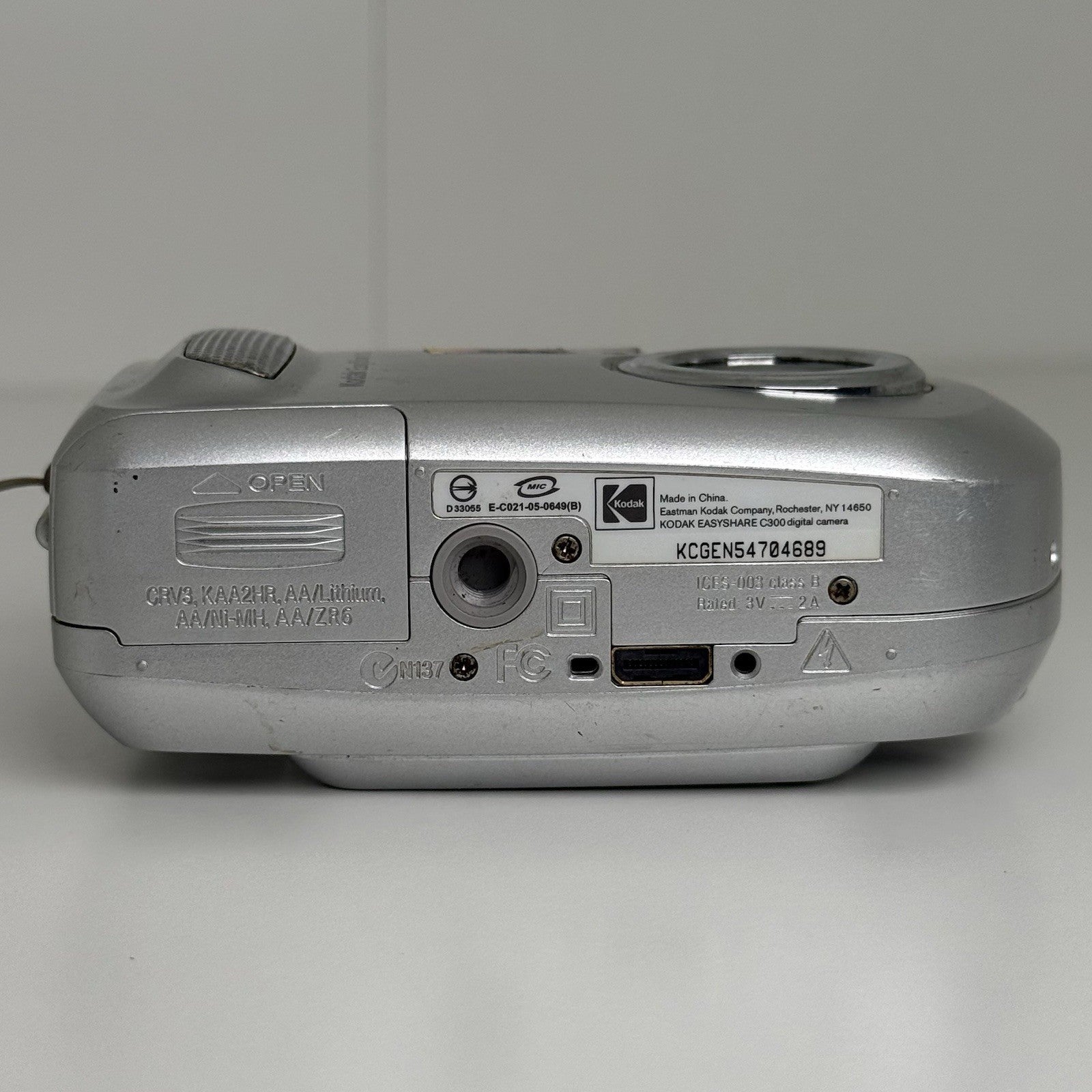 Kodak EasyShare C300 Silver Compact Digital Camera