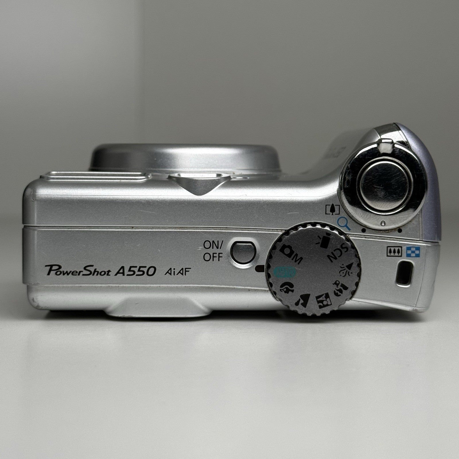 Canon Powershot A550 Silver Compact Digital Camera