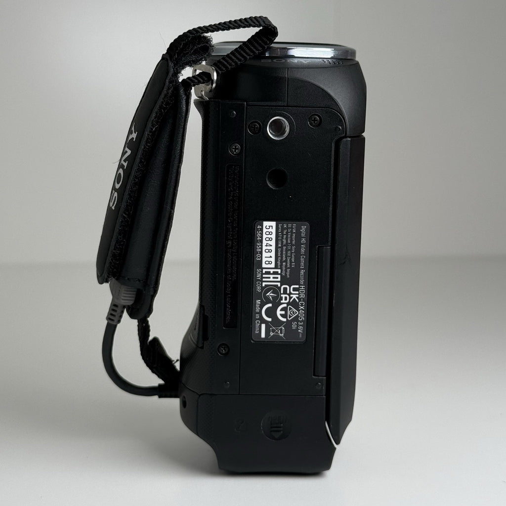 Sony HandyCam HDR-CX405 Black Compact Video Camera Camcorder