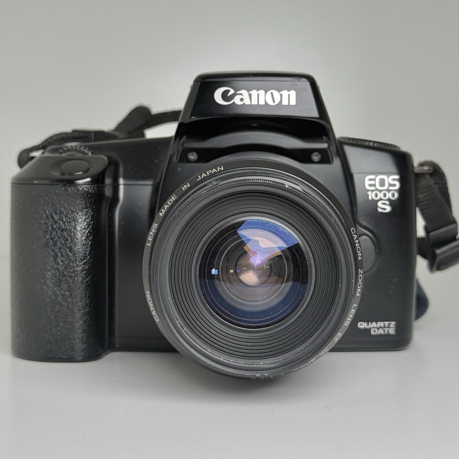 Canon EOS 1000 S 35mm SLR Film Camera & Canon 35-80mm Lens UNTESTED