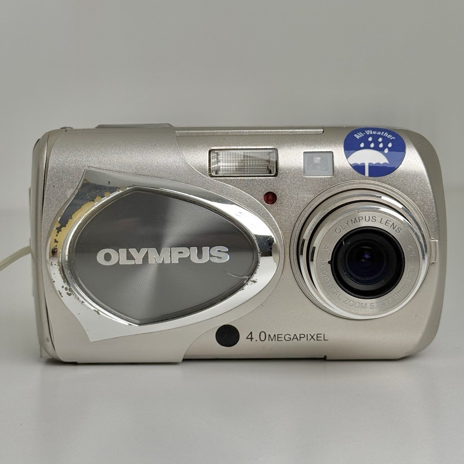 Olympus Stylus 410 Champagne Compact Digital Camera + Battery