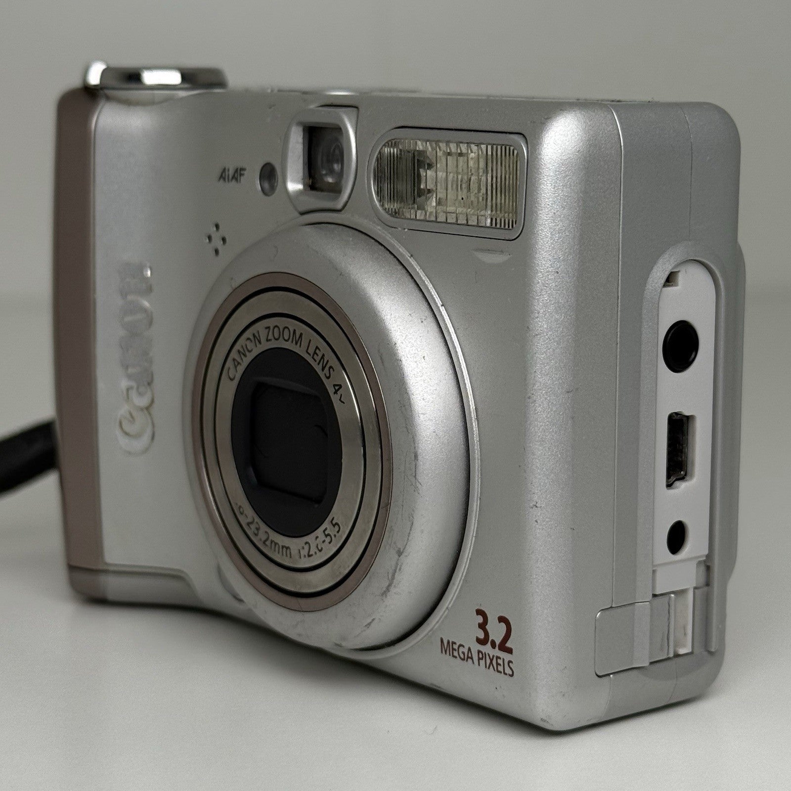 Canon PowerShot A510 Silver Compact Digital Camera FOR PARTS!