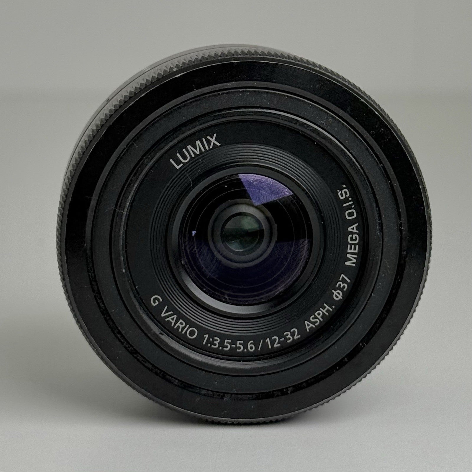 Panasonic Lumix 12-32mm F3.5-5.6 Camera Lens Black H-FS12032 FOR PARTS ONLY!