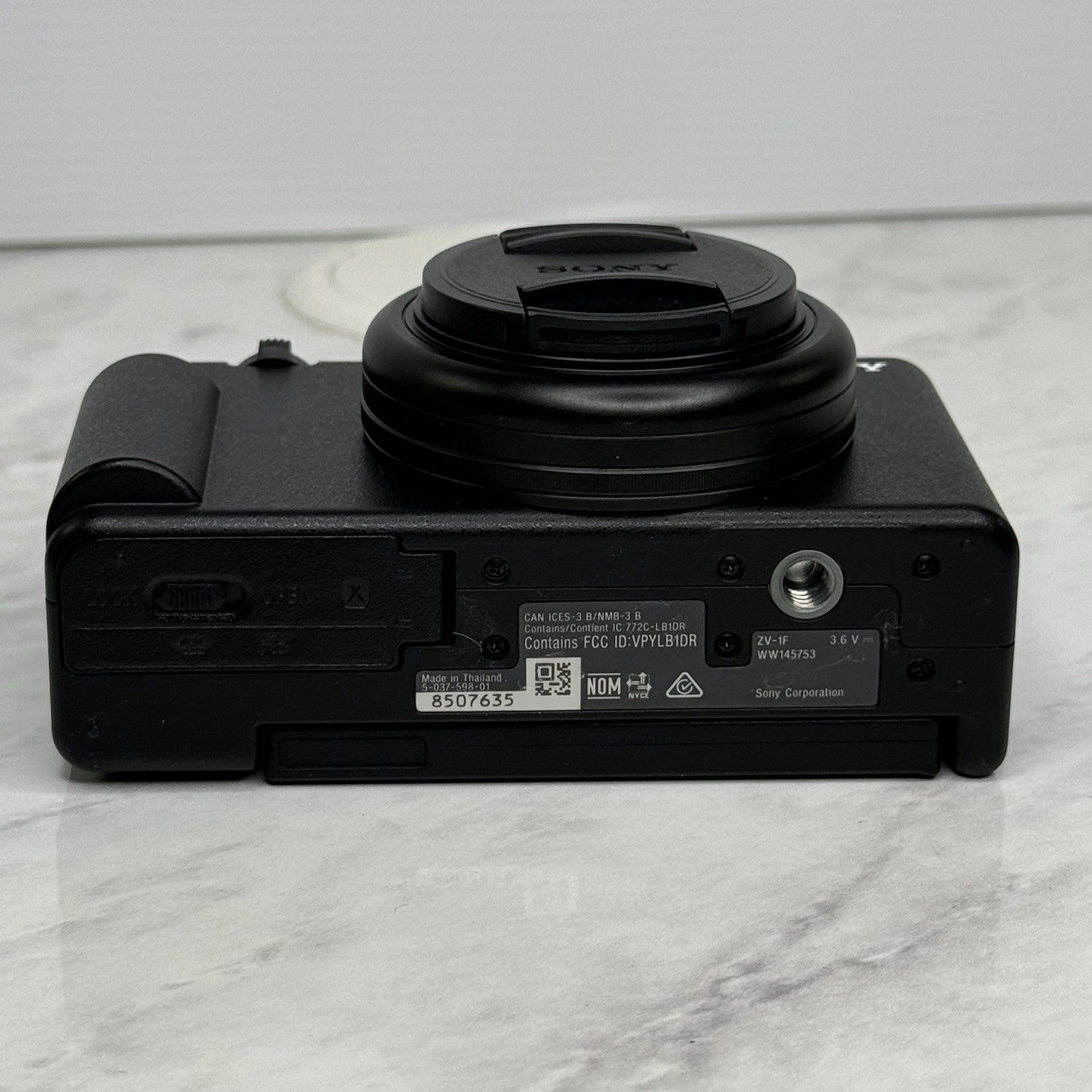 Sony ZV-1F Black Compact Digital Vlogging Camera 4K