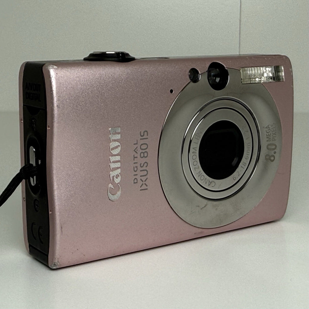 Canon IXUS 80 IS Pink Compact Digital Camera