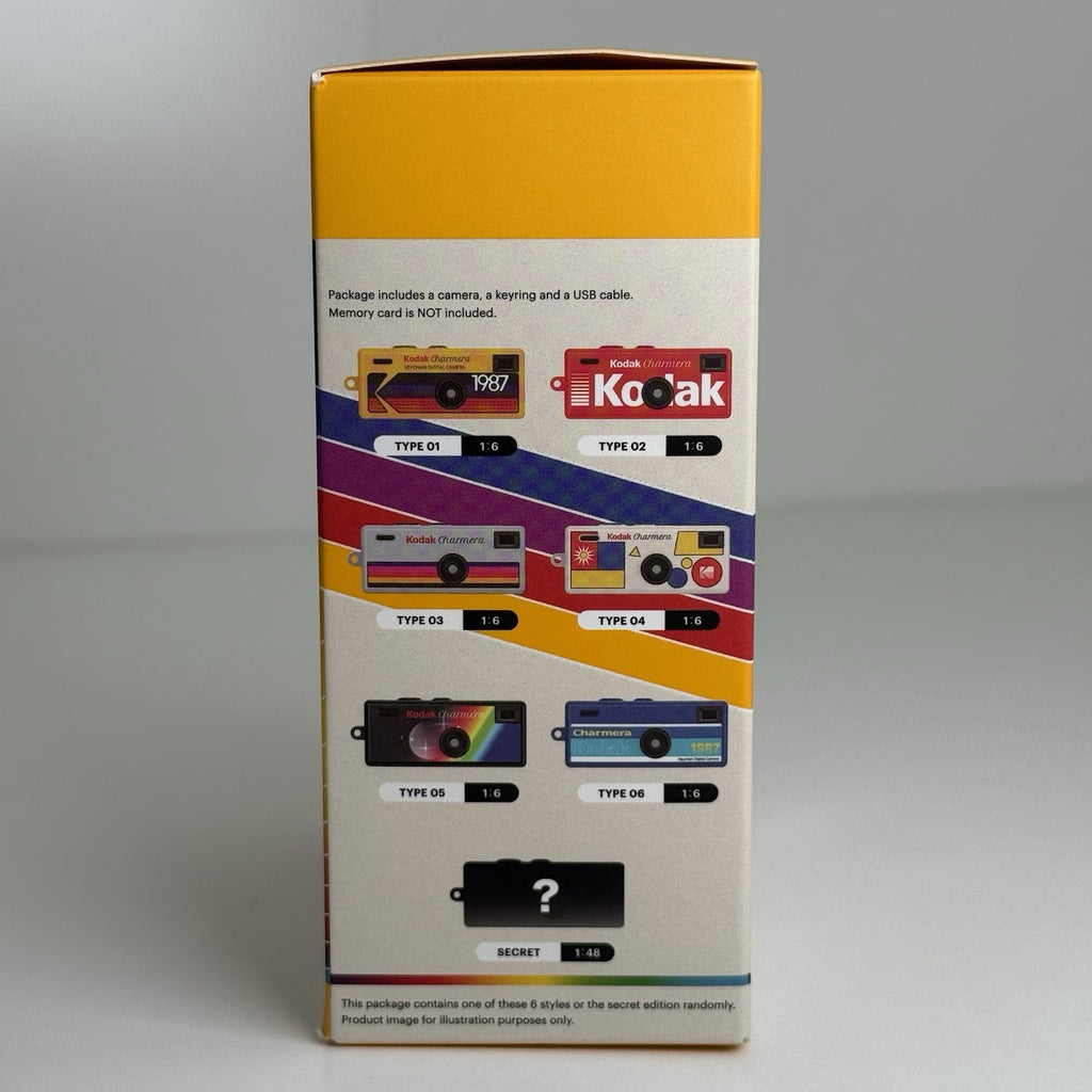 Kodak Charmera Keychain Digital Camera Collectable Blind Mystery Box