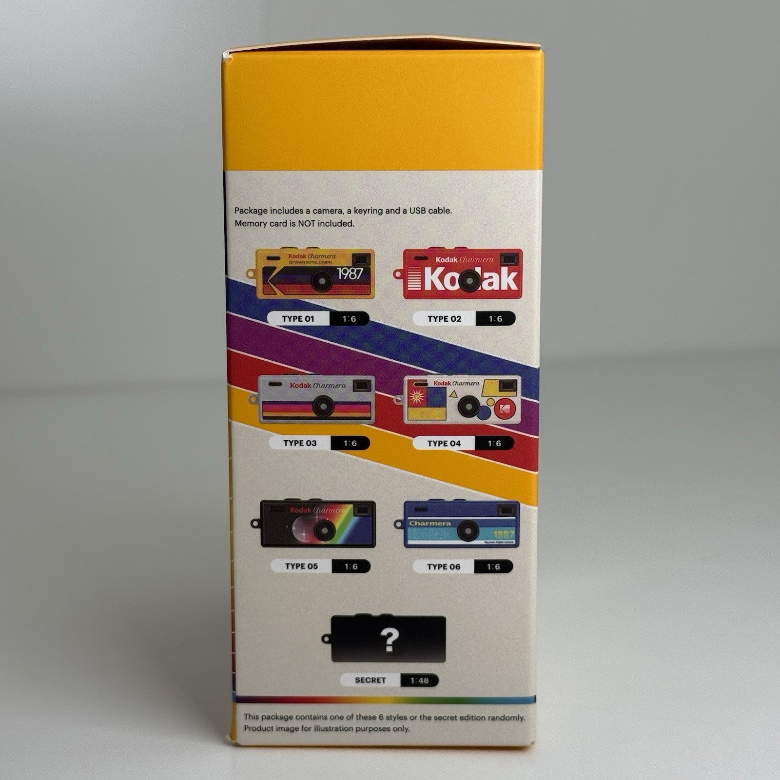 Kodak Charmera Keychain Digital Camera Collectable Blind Mystery Box