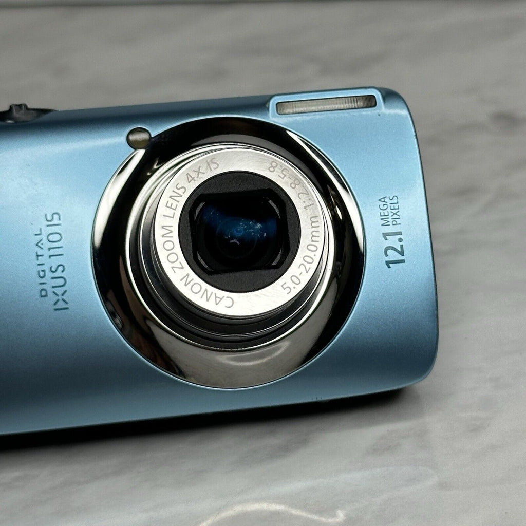 Canon IXUS 110 IS 12.1 MP Blue Digital Camera
